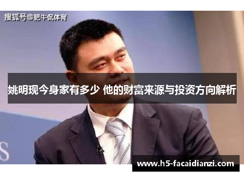 姚明现今身家有多少 他的财富来源与投资方向解析